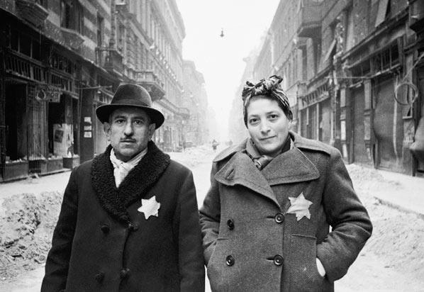 zsidó házaspár Budapesten 1944-ben
