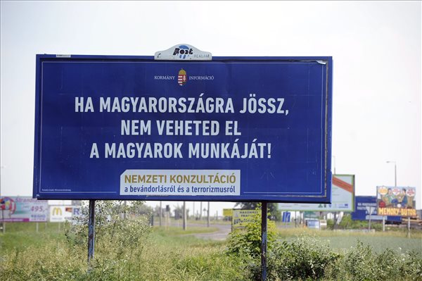 Menekült ellenes kampány Magyarországon