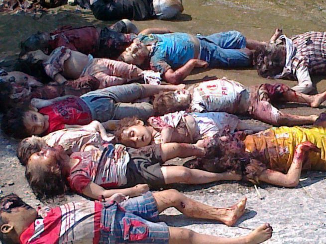 szíriai halott gyerekek