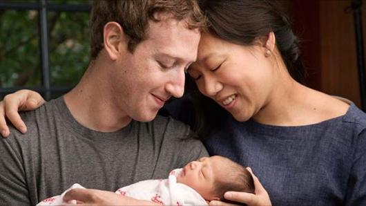 Mark Zuckerberg meglepő bejelentést tett lánya születésekor