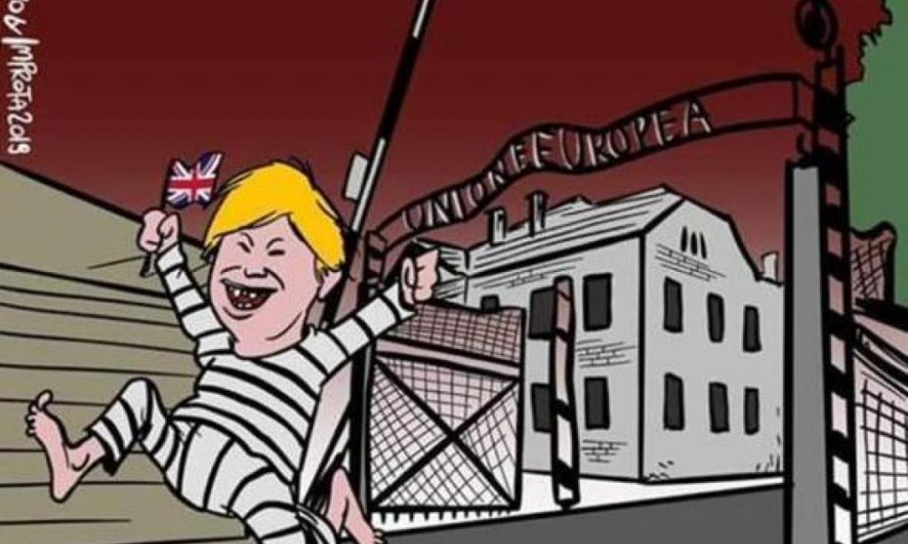 Auschwitzhoz hasonlította az Európai Uniót egy olasz karikaturista