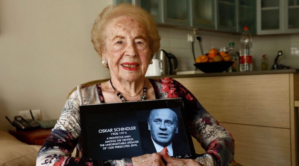 107 éves korában halt meg a Schindler-listát begépelő zsidó titkárnő